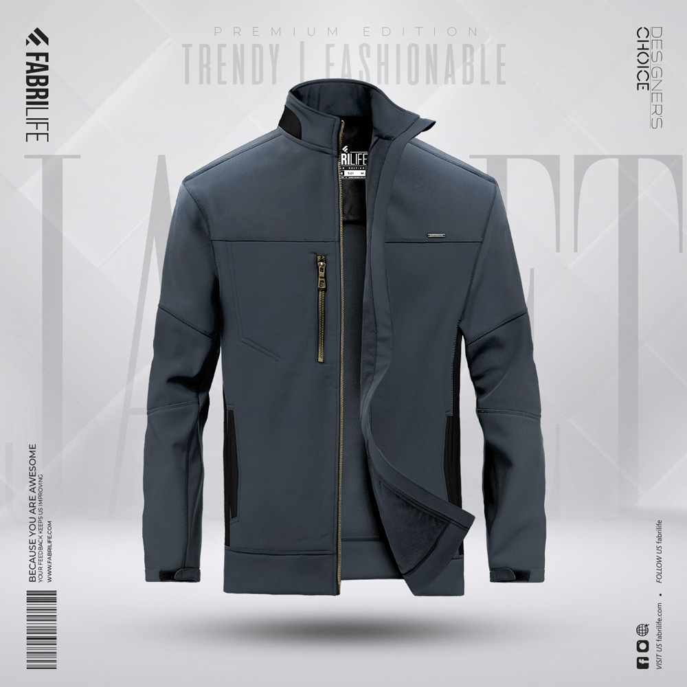 Mens Premium Jacket - Sizzler (Ash)